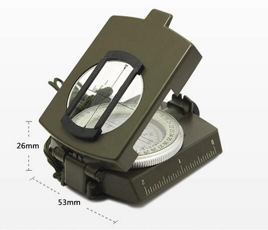 Multifunction Compass Pocket Military Army Geology Compass