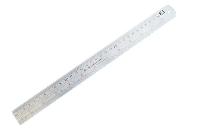 Office Ruler With Non Slip Cork Base 12 Inches(300mm) TT-300